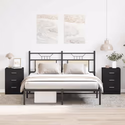 Apportez un charme classique à votre intérieur avec notre table de chevet ! Fabriquée en bois d'ingénierie de qualité, la tab ...
