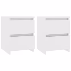 VidaXL 800514, Blanc, Bois, 300 mm, 300 mm, 400 mm, 2 pièce(s)