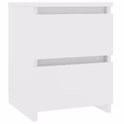 VidaXL 800514 Table de nuit et table de chevet Blanc - Vue supplémentaire 4