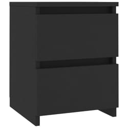 VidaXL 800515 Table de nuit et table de chevet Noir