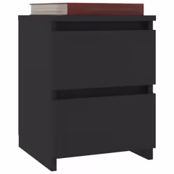 VidaXL 800515 Table de nuit et table de chevet Noir