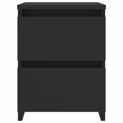 VidaXL 800515 Table de nuit et table de chevet Noir - Vue supplémentaire 4