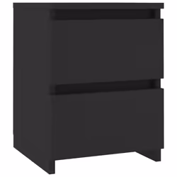 VidaXL 800516 Table de nuit et table de chevet Noir - Vue supplémentaire 4