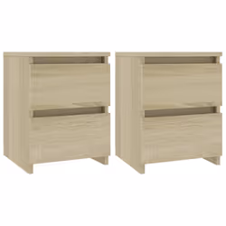 VidaXL 800520, Chêne, Bois, 300 mm, 300 mm, 400 mm, 2 pièce(s)