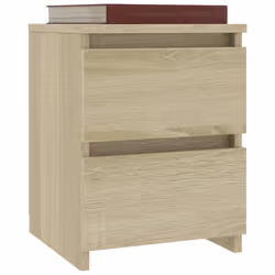 VidaXL 800520 Table de nuit et table de chevet Chêne