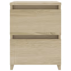 VidaXL 800520 Table de nuit et table de chevet Chêne - Vue supplémentaire 5
