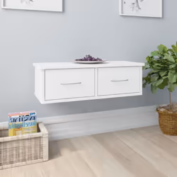 Voulez-vous ajouter du style aux murs vides plus de rangement à la maison ? Cette étagère murale avec tiroirs a tout pour pla ...