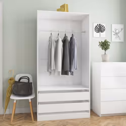 Cherchez-vous une garde-robe élégante ? Cette garde-robe bien conçue ajoute un charme élégant à votre intérieur existant ! Ma ...