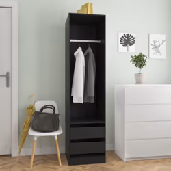 Description générale Cette garde-robe compacte facilite l'accès à vos vêtements ou accessoires du quotidien. Elle offre une s ...