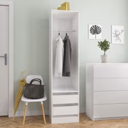 Description générale Cette garde-robe compacte facilite l'accès à vos vêtements ou accessoires du quotidien. Elle offre une s ...