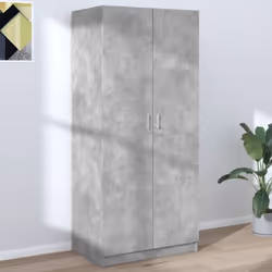Cette garde-robe compacte facilite l'accès à vos vêtements ou accessoires du quotidien. Elle fournira une solution de stockag ...
