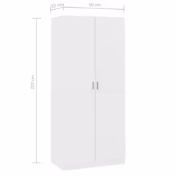 VidaXL 800630 placard et armoire de chambre à coucher - Vue supplémentaire 8