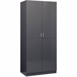 Cette garde-robe compacte facilite l'accès à vos vêtements ou accessoires du quotidien. Elle fournira une solution de stockag ...
