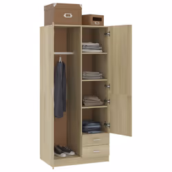 VidaXL 800642 placard et armoire de chambre à coucher - Vue supplémentaire 4