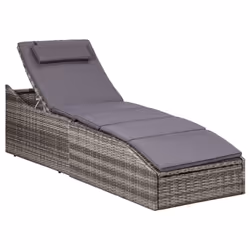 VidaXL 46540, Linge, Siège rembourré, Polyuréthane, Acier, Gris, Polyester, 620 mm