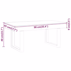 VidaXL 286099 Table à café, latérale et de salon - Vue supplémentaire 6