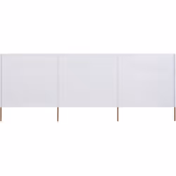 Notre paravent pliable à 3 panneaux a une longueur totale de 400 cm et une hauteur de 80 cm, il sera donc parfait pour vous a ...