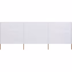 Notre paravent pliable à 3 panneaux a une longueur totale de 400 cm et une hauteur de 160 cm, il sera donc parfait pour vous  ...