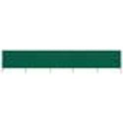vidaXL Paravent 5 panneaux Tissu 600 x 160 cm Vert