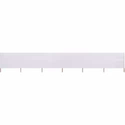 Notre paravent pliable à 6 panneaux a une longueur totale de 800 cm et une hauteur de 160 cm, il sera donc parfait pour vous  ...
