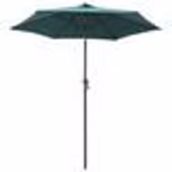 vidaXL Parasol Vert 200x224 cm Aluminium