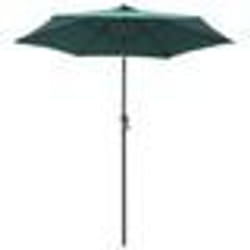 vidaXL Parasol Vert 200x224 cm Aluminium