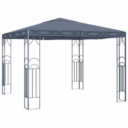 vidaXL Tonnelle 300 x 300 cm Anthracite - TU