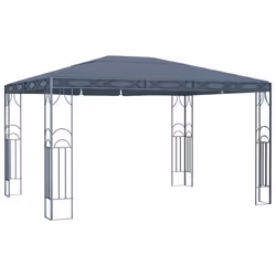 vidaXL Tonnelle 400 x 300 cm Anthracite - TU