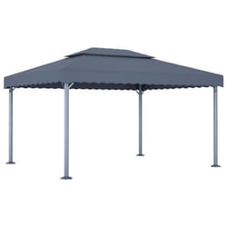 vidaXL Tonnelle 400x300 cm Anthracite Aluminium - TU
