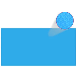 Vidaxl - Couverture de piscine Bleu 600 x 300 cm pe