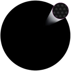 Vidaxl - Couverture de piscine Noir 210 cm pe