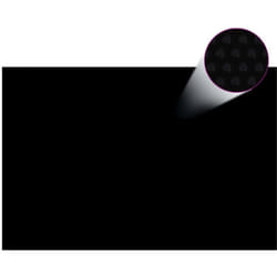 Vidaxl - Couverture de piscine Noir 300 x 200 cm pe