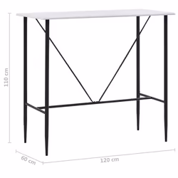 VidaXL 281547 table de cuisine et de salle à manger - Vue supplémentaire 6
