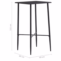 VidaXL 281549 table de cuisine et de salle à manger - Vue supplémentaire 5