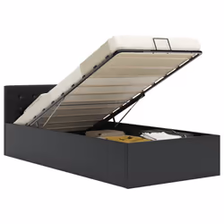 VidaXL 285510, Noir, 980 mm, 2,11 m, 730 mm, 900 x 2000 mm, 1 pièce(s)