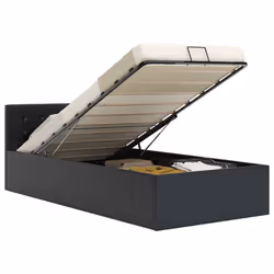 VidaXL 285511, Noir, 1080 mm, 2,11 m, 730 mm, 1000 x 2000 mm, 1 pièce(s)