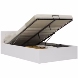 Ajoutez instantanément un goût moderne impressionnant à votre chambre à coucher avec cet élégant cadre de lit ! Longue durée  ...