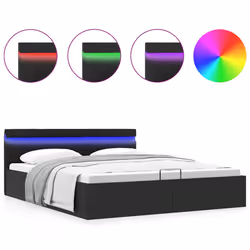 VidaXL 285544, Noir, 1670 mm, 2,12 m, 730 mm, 1600 x 2000 mm, 1 pièce(s)