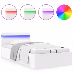 VidaXL 285547, Blanc, 1070 mm, 2,12 m, 730 mm, 1000 x 2000 mm, 1 pièce(s)