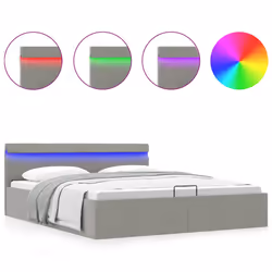 VidaXL 285611, Gris, 1880 mm, 2,11 m, 730 mm, 1800 x 2000 mm, 1 pièce(s)
