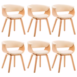 VidaXL 278732, Bois, Coton, Polyuréthane (PU), 595 mm, 510 mm, 720 mm, 43 cm