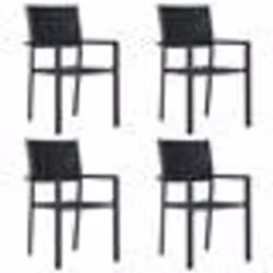 VidaXL 47890, Terrace, Plastique, Acier, Noir, 585 mm, 535 mm, 885 mm