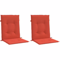 Donnez à votre espace de vie extérieur un nouveau look en un instant avec ces confortables coussins de chaise à dossier bas ! ...