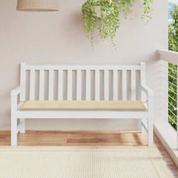 Vidaxl - Coussin de banc de jardin beige 150x50x3 cm tissu oxford