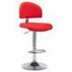 vidaXL Tabouret de bar Rouge Similicuir - TU