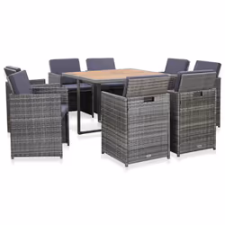 VidaXL 46377, 9 pièce(s)