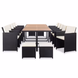 VidaXL 46425 ensemble de meubles de jardin