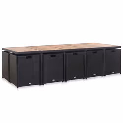 VidaXL 46425 ensemble de meubles de jardin