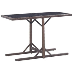 VidaXL 46453 table de jardin Marron