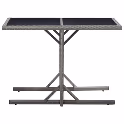 VidaXL 46455 table de jardin Anthracite